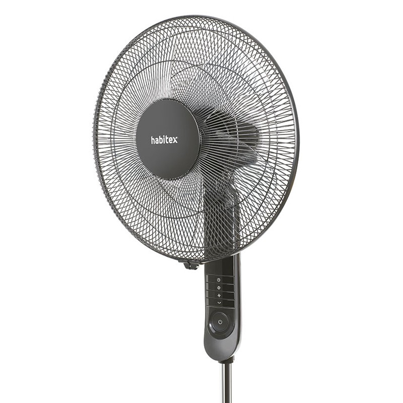 Ventilador De Pie Velocidades Vpr Habitex Con Mando A Distancia