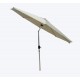 PARASOL ALUMINIO ARTICULADO 2.7m