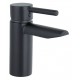 GRIFO LAVABO MONOMANDO NEGRO MATE MINIMA MZ RIO 6464A001P