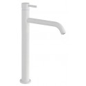 GRIFO CAÑO ALTO LAVABO MONOMANDO MINI MZ RIO 11A82001K BLANCO MATE