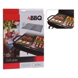 SET DOS PLANCHAS PARA BARBACOA BBQ