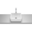 LAVABO CUADRADO SOBRE ENCIMERA OPTICA ROCA 350X350MM A327B12000