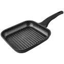 GRILL ALUMINIO FUNDIDO PIEDRA MARMOL SUPERFICIE RAyADA 20 CM SUPREME