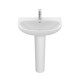 LAVABO VICTORIA PEDESTAL O SEMIPEDESTAL 650X490 ROCA A325V01000