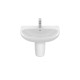 LAVABO VICTORIA PEDESTAL O SEMIPEDESTAL 650X490 ROCA A325V01000