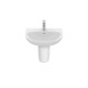 LAVABO VICTORIA PEDESTAL O SEMIPEDESTAL 560X460 ROCA A325V02000