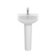 LAVABO VICTORIA PEDESTAL 450X380 ROCA A325V04000