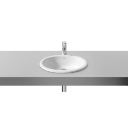 LAVABO REDONDO ENCIMERA O BAJO ENCIMERA NEO SELENE ROCA 510x395 a322307000